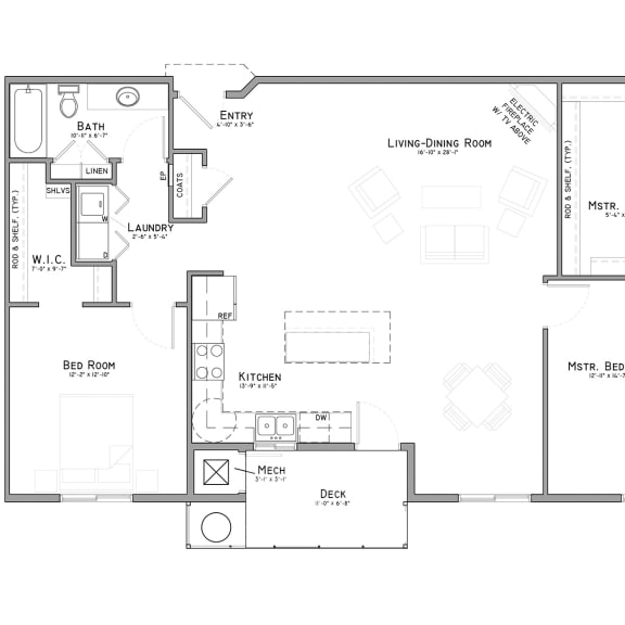 Thumbnail 1 of 15 The-Flats-at-Shadow-Creek-Lincoln-NE-Two-Bedroom-Apartment-Platte-C5-55