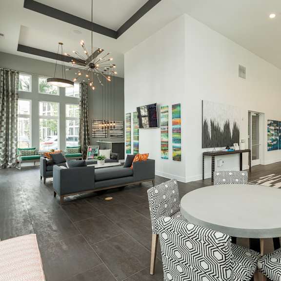 recreation in community area for proximity residents at proximity apartments, charleston, 29414