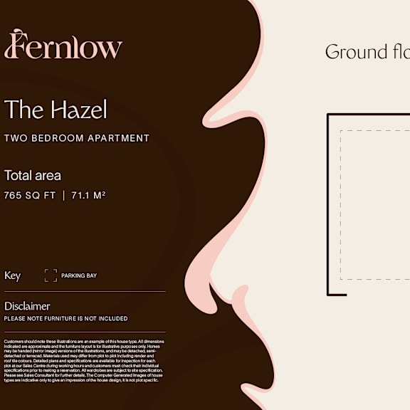 Thumbnail 2 of 3 The Clover 2 Bedroom Ground Floor at Fernlow Apartments, Houghton Regis LU5 5GX