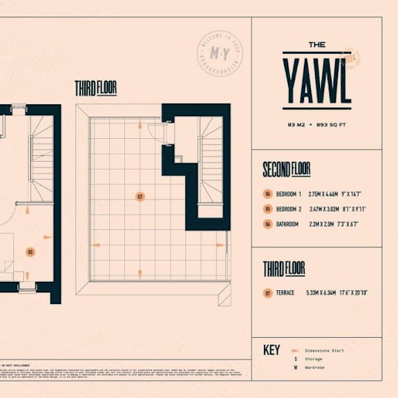 Thumbnail 5 of 5 the floor plan of the apartment