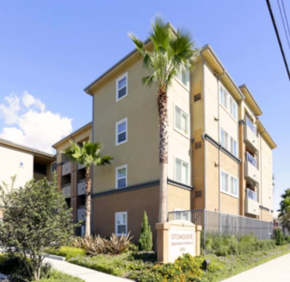 Exterior of Stonegate 2 Affordable Apartments in Anaheim, CA