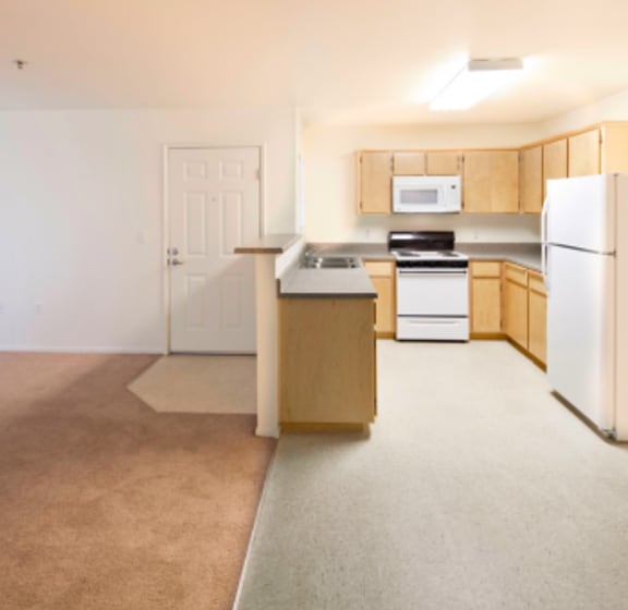 Apartment Interior at Valley Oaks Affordable Apartments in Tulare CA