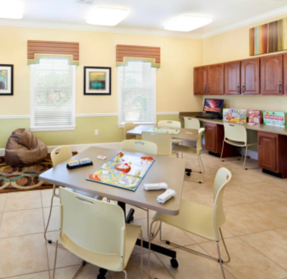 Children's Activity Room at Parkway Place Affordable Aparments in Melbourne FL