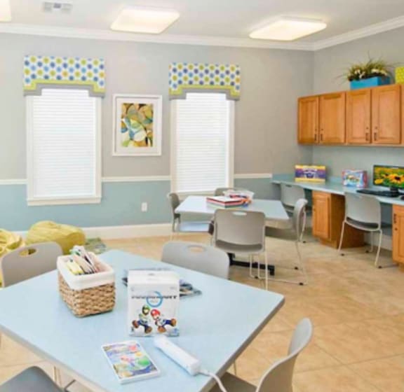 Children's Activity Room at Cross Creek Apartments in Tampa FL