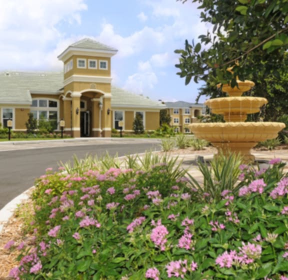 Leasing Office Exterior at Mariners Cay Affordable Apartments in Spring Hill FL