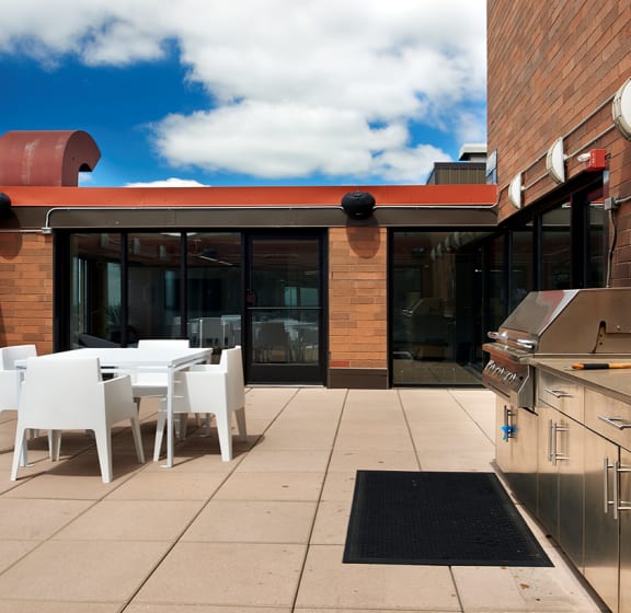 Rooftop Outdoor Patio at Churchill, Minneapolis, MN