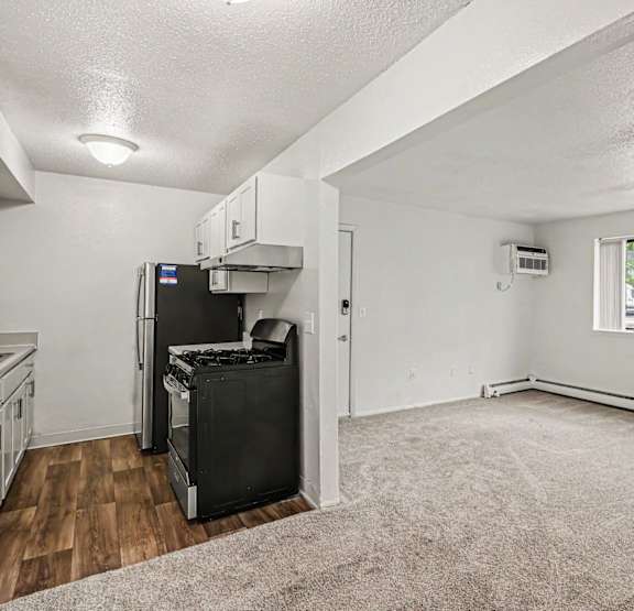 Kitchen and large closet at Waverly Park Apartments in Lansing, MI