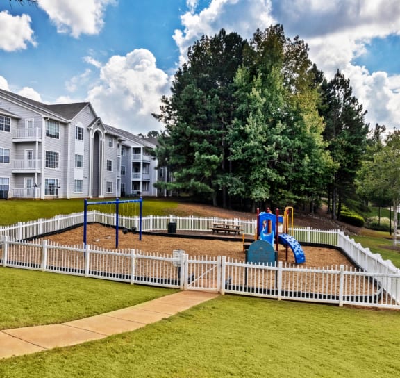 Playground and Garden at Calumet Apartments in Newnan, GA, 30263