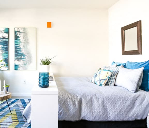 Staged Bedroom/Living Space