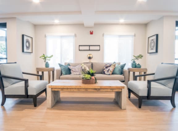 Club Room at Carson Terrace Senior Apartments in Carson CA