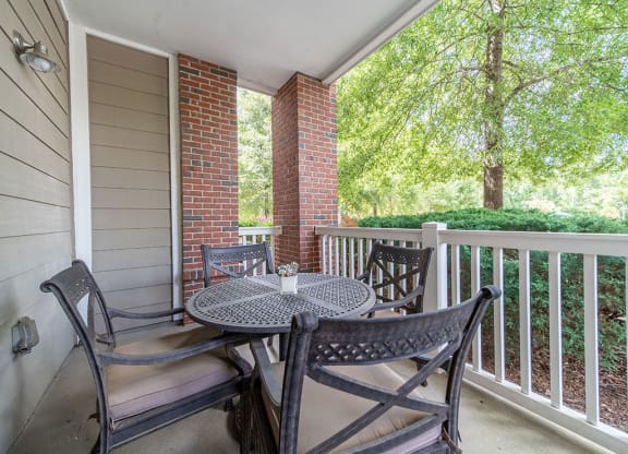 Balcony And Patio at Rose Heights Apartments, North Carolina