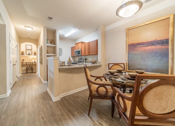 Elegant Dining Space at Rose Heights Apartments, Raleigh