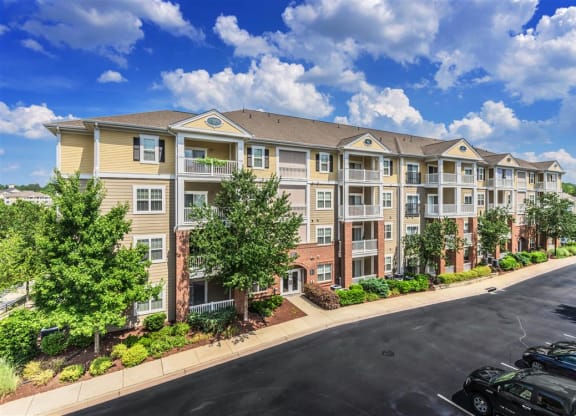 Architecture at Rose Heights apartments, North Carolina, 27613