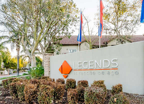Property Signage at Legends at Rancho Belago, Moreno Valley, California
