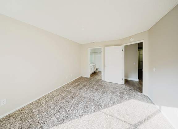 Carpeted Bedroom at Legends at Rancho Belago, California