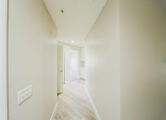 Long Hallway at Legends at Rancho Belago, Moreno Valley, California