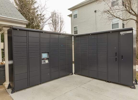Amazon Package Lockers at The Fields of Manassas, Virginia