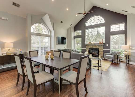 Warm Living And Dining Room at The Fields of Manassas, Manassas, VA, 20109