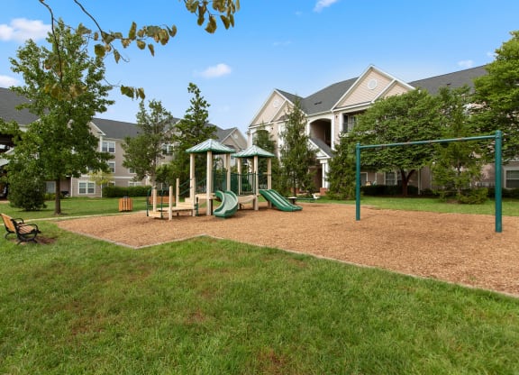 Tot Lot And Playing Field at The Fields of Chantilly, Virginia