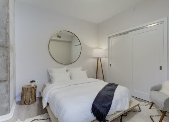 Lavish Bedroom With Ample Storage at 1405 Point, Baltimore