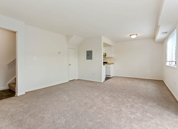 Spacious Living Room at The Fields of Alexandria, Virginia