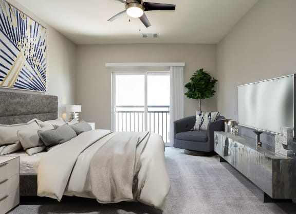 Gorgeous Bedroom at 800 Carlyle, Alexandria, VA