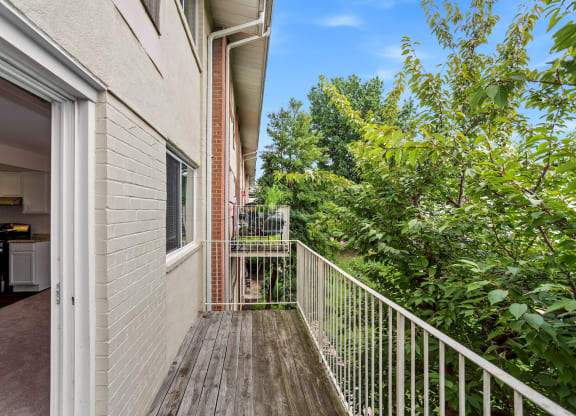 Large Balcony at The Fields of Alexandria, Alexandria, VA