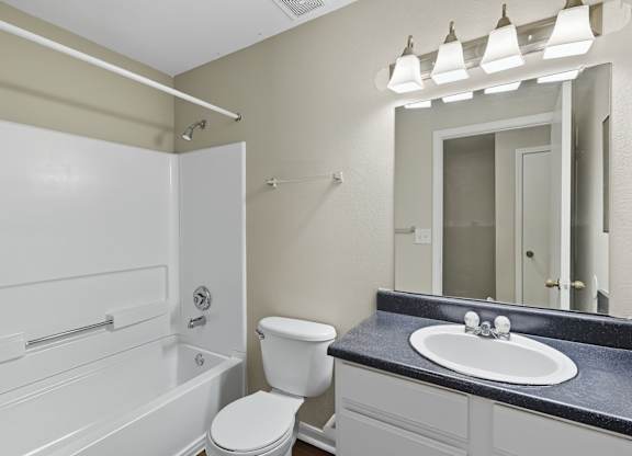 White Bathroom at Greens at Stonecreek, Lithonia, GA, 30038