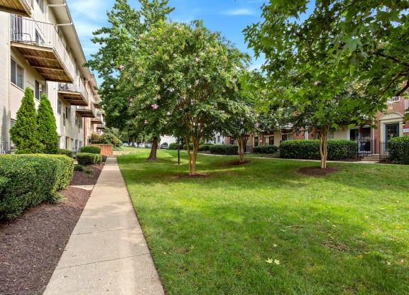 Green Space Walking Trails at The Fields of Alexandria, Alexandria, VA, 22304