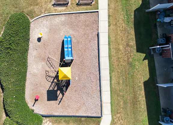Aerial Playground View at Greens at Stonecreek, Lithonia, 30038