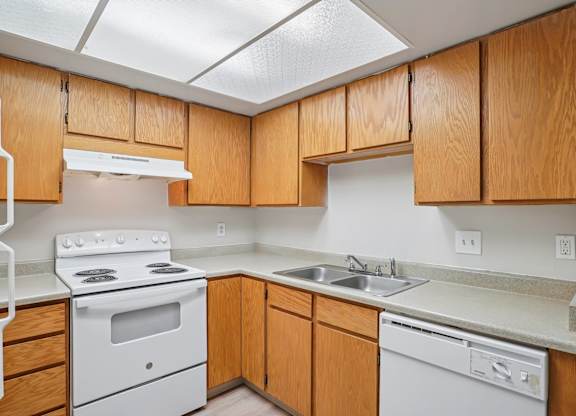 Functional Kitchen at Country Woods Apartments, Ogden, UT, 84401
