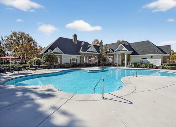 Swimming Pool Area at Alexander Ridge Apartments, Georgia, 30114