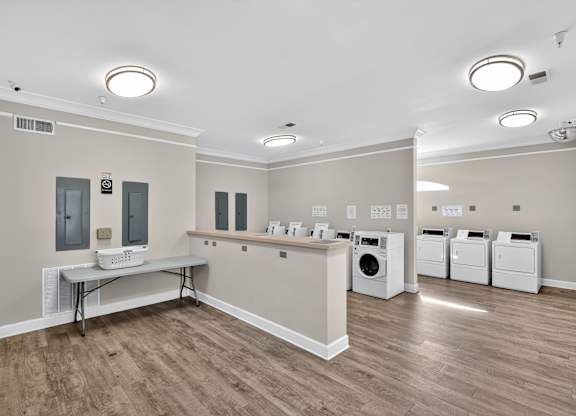 Community Laundry Area at Alexander Ridge Apartments, Canton, GA