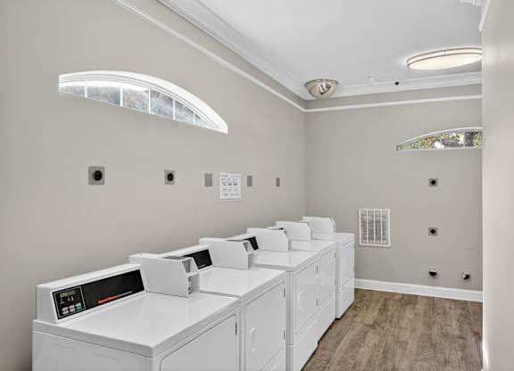 Washers and dryers at Alexander Ridge Apartments, Canton, GA, 30114