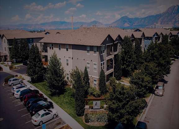 Aerial view at Florentine Villas, Midvale