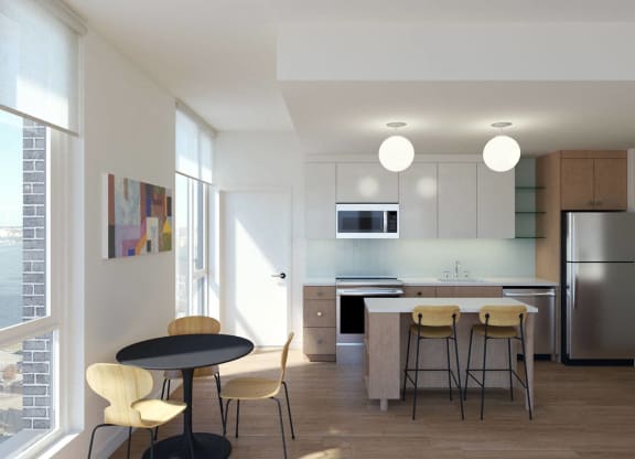 Residence Kitchen at Allied Harbor Point, Baltimore