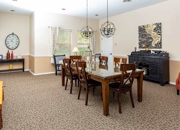 Clubhouse Dining Room at Sunset Ridge, Utah, 84081