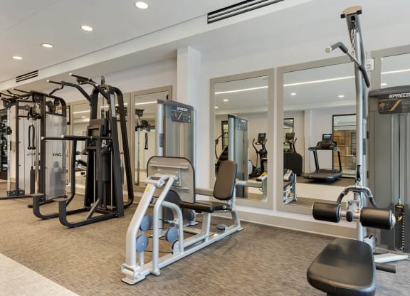 fitness room at Delamarre at Celebration, Celebration, 34747