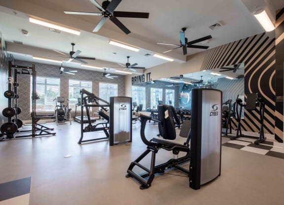 Modern Fitness Center at Fairmont at South Lake, Maryland, 20716