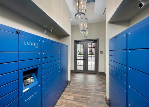 Luxer Package Locker at Town Trelago, Maitland