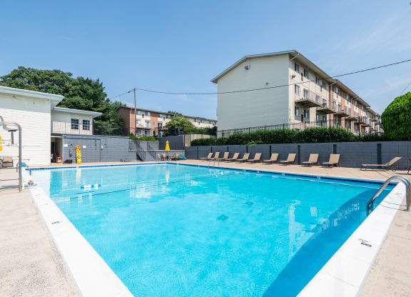 Pool View at The Fields of Alexandria, Virginia