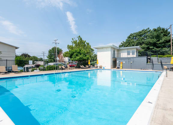 Extensive Resort Inspired Pool Deck at The Fields of Alexandria, Alexandria