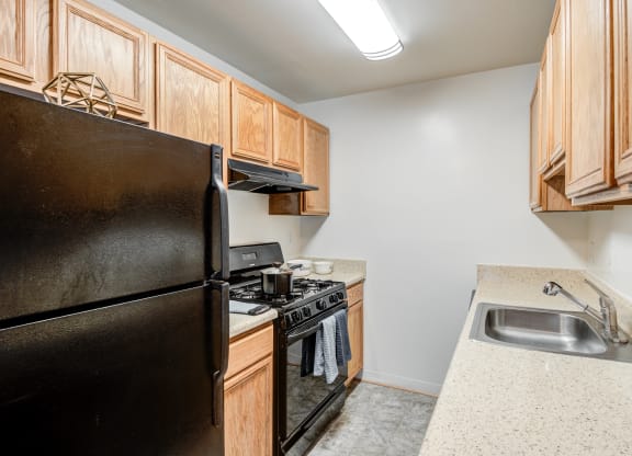 Remodeled Kitchen at The Fields of Alexandria, Virginia