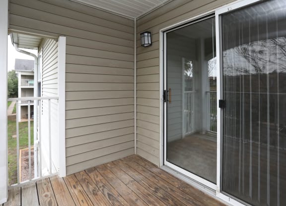 Glass Door To The Balcony at The Fields of Manassas, Manassas