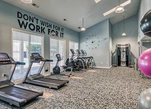 Fitness Center at Compass at City Center, Newport News, Virginia