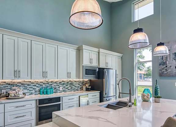 Kitchen Space at Compass at City Center, Newport News