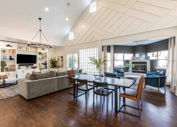 Clubroom With TV at Crestline Cary, Cary, 27511