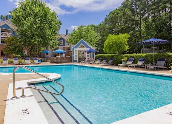 Sparkling Pool at Crestline Cary, Cary