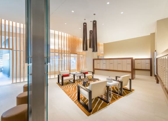 a restaurant or other place to eat at embassy suites by hilton brea north orange county at The Acadia at Metropolitan Park, Arlington, VA