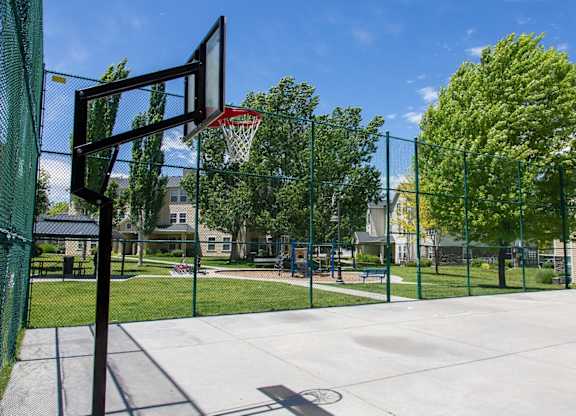 Basketball Court at Bluffs Apartments, Utah, 84065